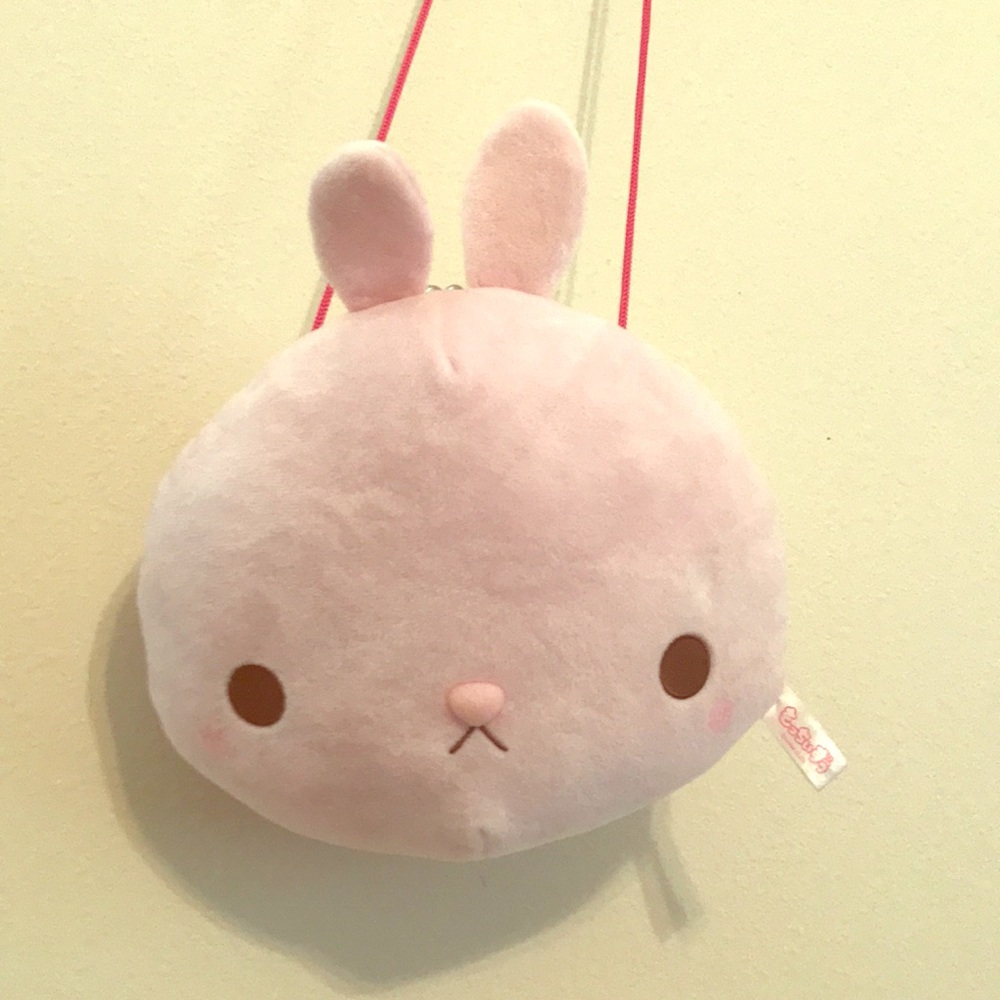 Fun plush bunny purse!